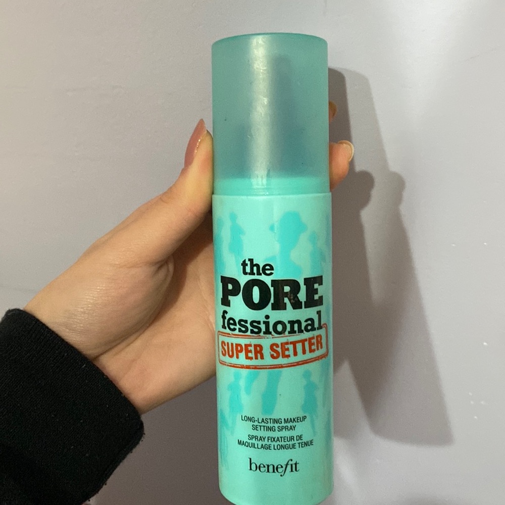 benefit setting spray porefessionals